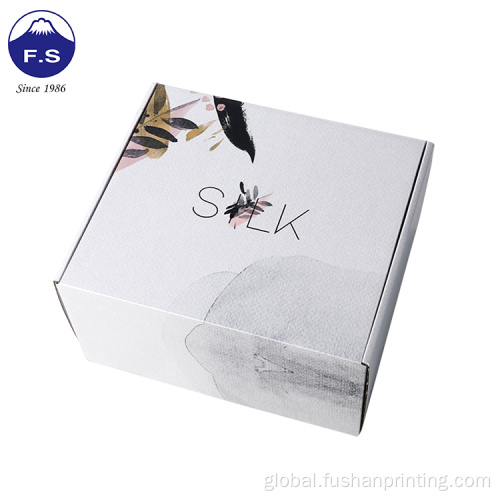 Foil Embossing Package Box Custom Logo Design Price Colorful Card Corrugated Box Supplier